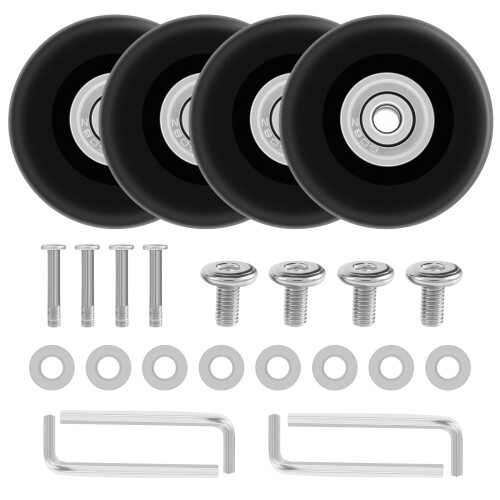 Ø 50 mm – 4 Sätze Ersatzräder für Koffer