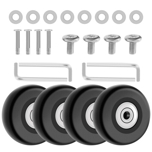 Ø 50 mm – 4 Sätze Ersatzräder für Koffer 2