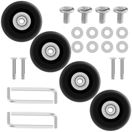 Ø 50 mm – 4 Sätze Ersatzräder für Koffer 1