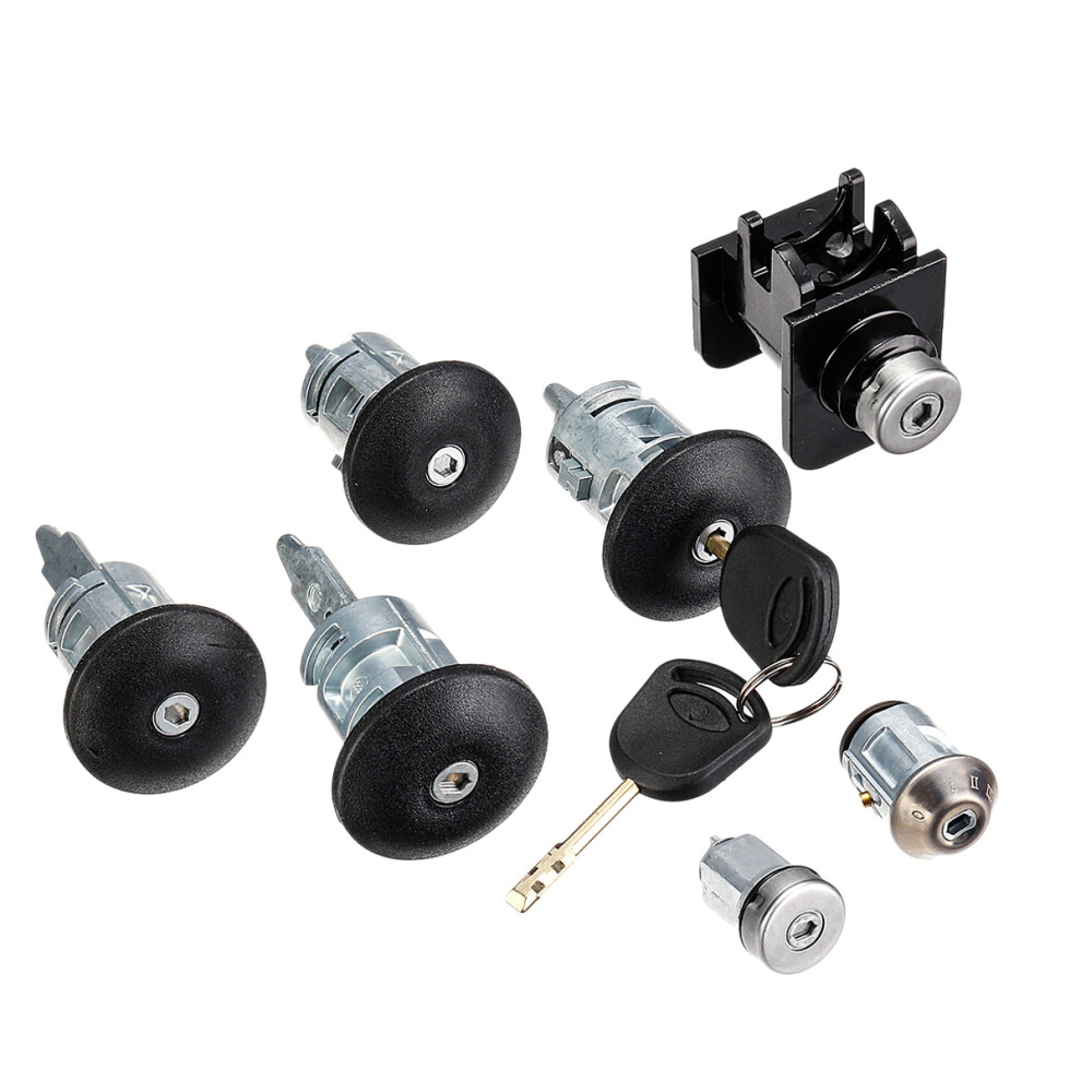 7Pcs Car Door Locks Keys Set 1C1a-V22050- For Transit 4853934897187