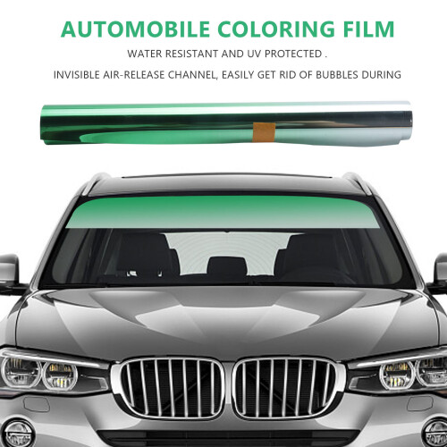 Película de proteção solar para para-brisa dianteiro (verde) 2