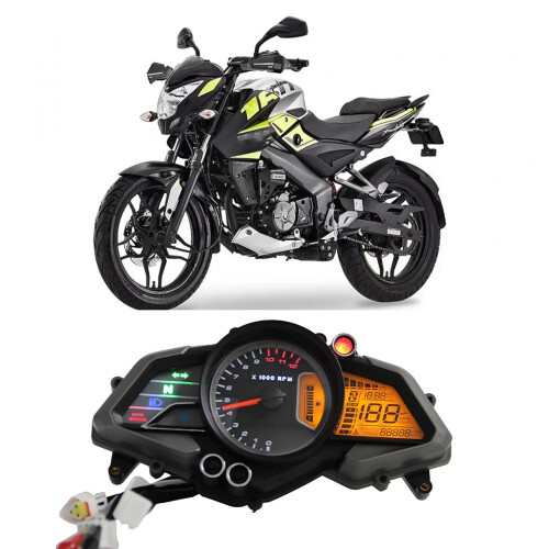 Tacômetro, odômetro digital e velocímetro para motocicleta 200NS 1