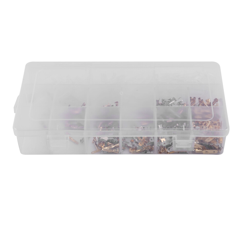 540Pcs 2.8/4.8/6.3Mm Wire Connectors Kit Female/Male Spade Terminals 4853934888635