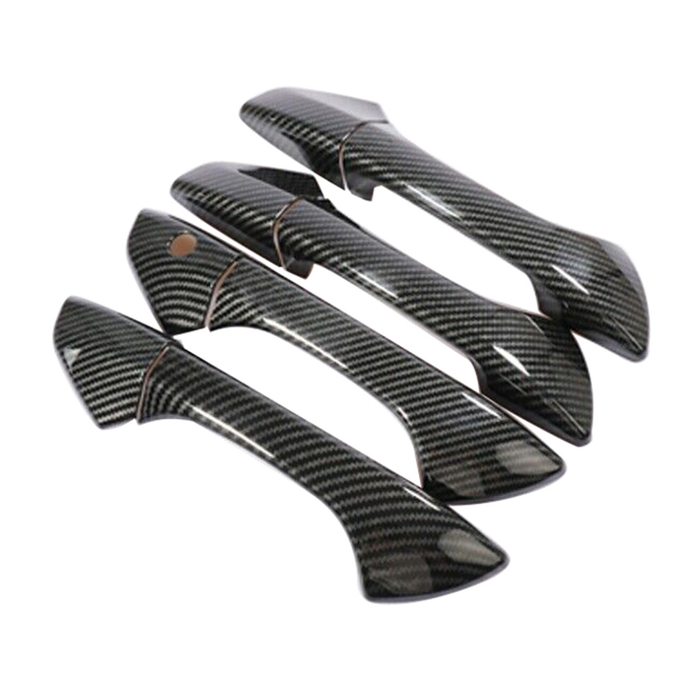 Carbon Fiber Side Door Handle Covers Trims For Accord Sedan 4853297012630