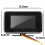 3-in-1 LCD-auto digitale meter voltmeter/oliedruk/watertemperatuur 12-24V 7
