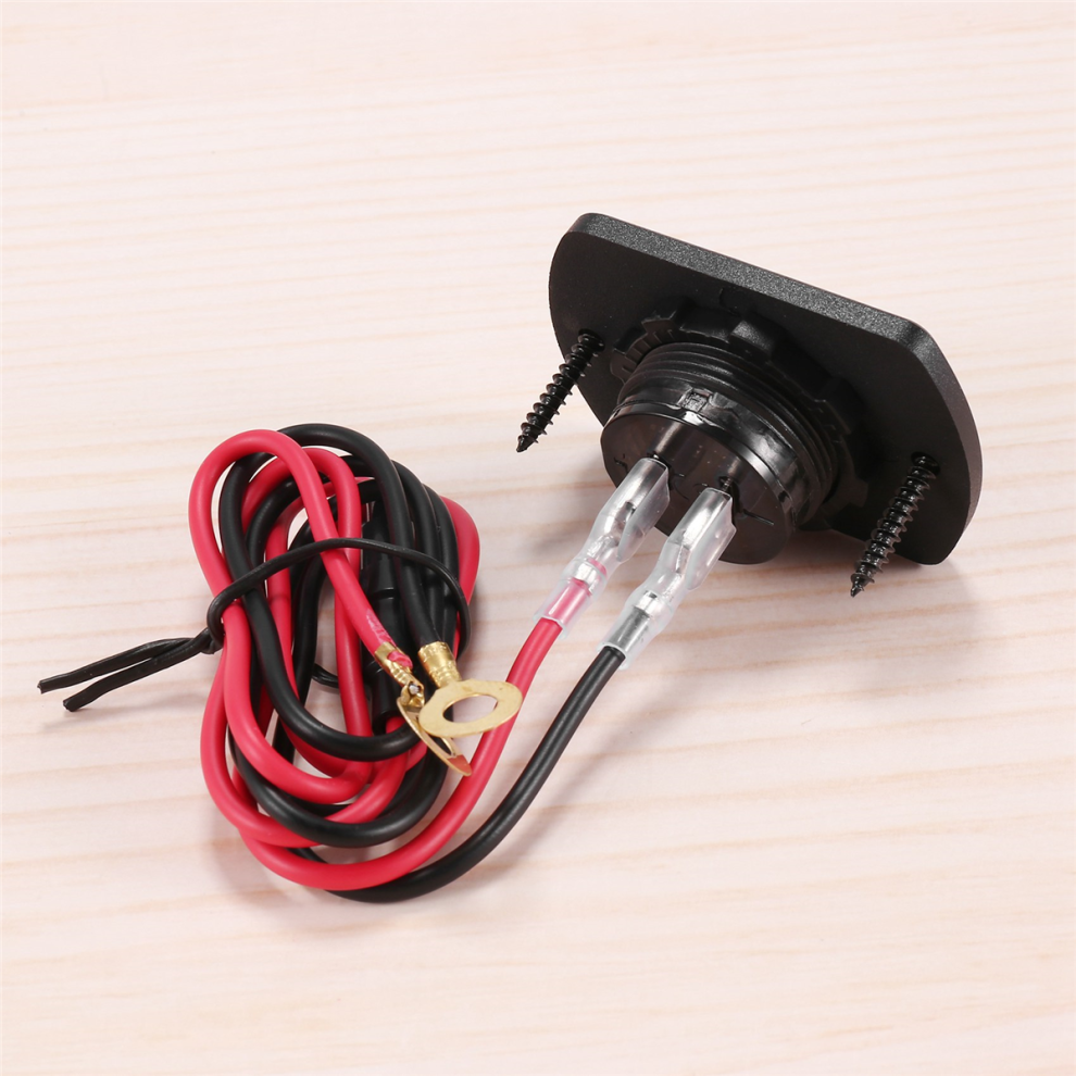 12V Voltage Gauge Dc12v 24V Waterproof For Boat Marine Truck Atv Utv 4853934844457