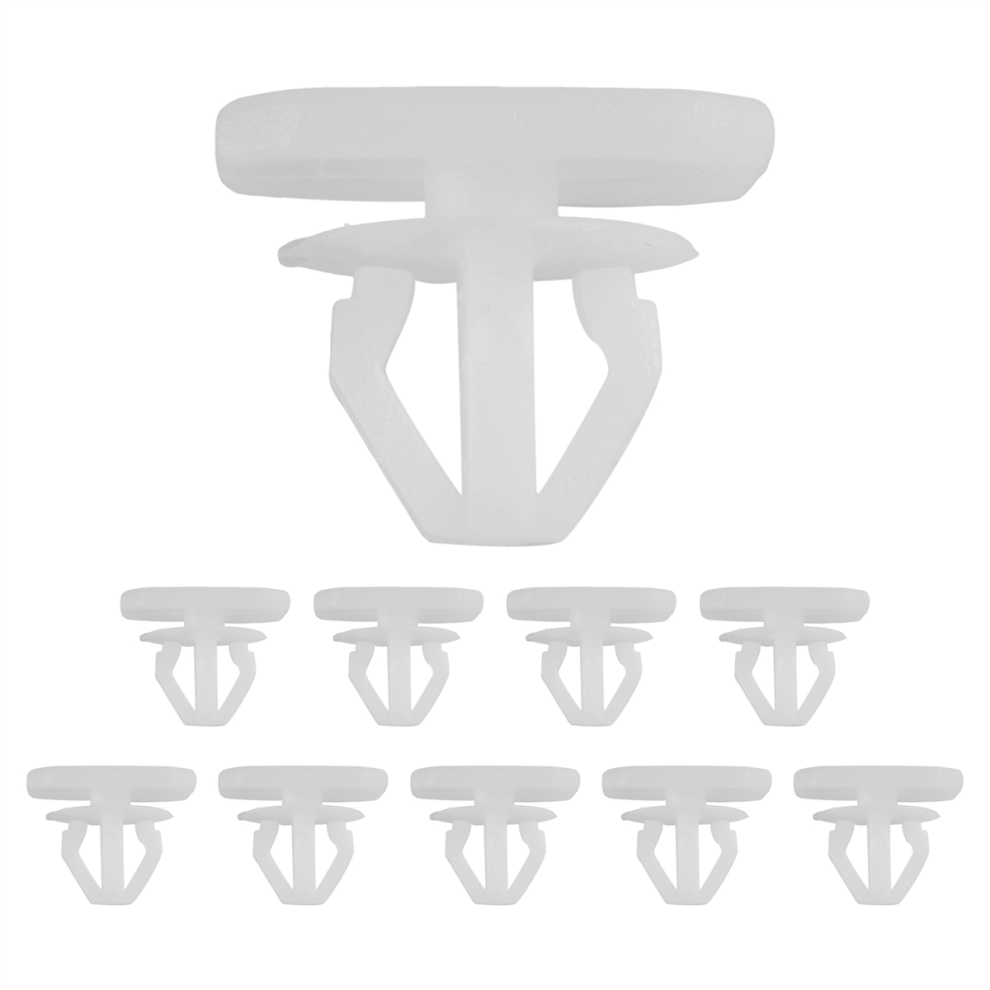 10X Wheel Arch Trim Clips Front Rear For Transit Tourneo Connect White 4853934840244