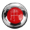 5 Speed Gear Shift Knob for 500 2012-2018 Chrome+Red 55344048 3