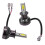 2 Stück 1400W LED-Scheinwerferlampen 6000K Weiß - Plug and Play (H3) 2