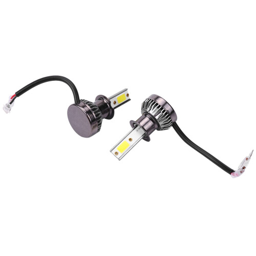 2 Stück 1400W LED-Scheinwerferlampen 6000K Weiß - Plug and Play (H3) 2