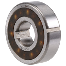 CSK12PP Envägskoppling Dubbelt kilspårslager 12 x 32 x 10 mm