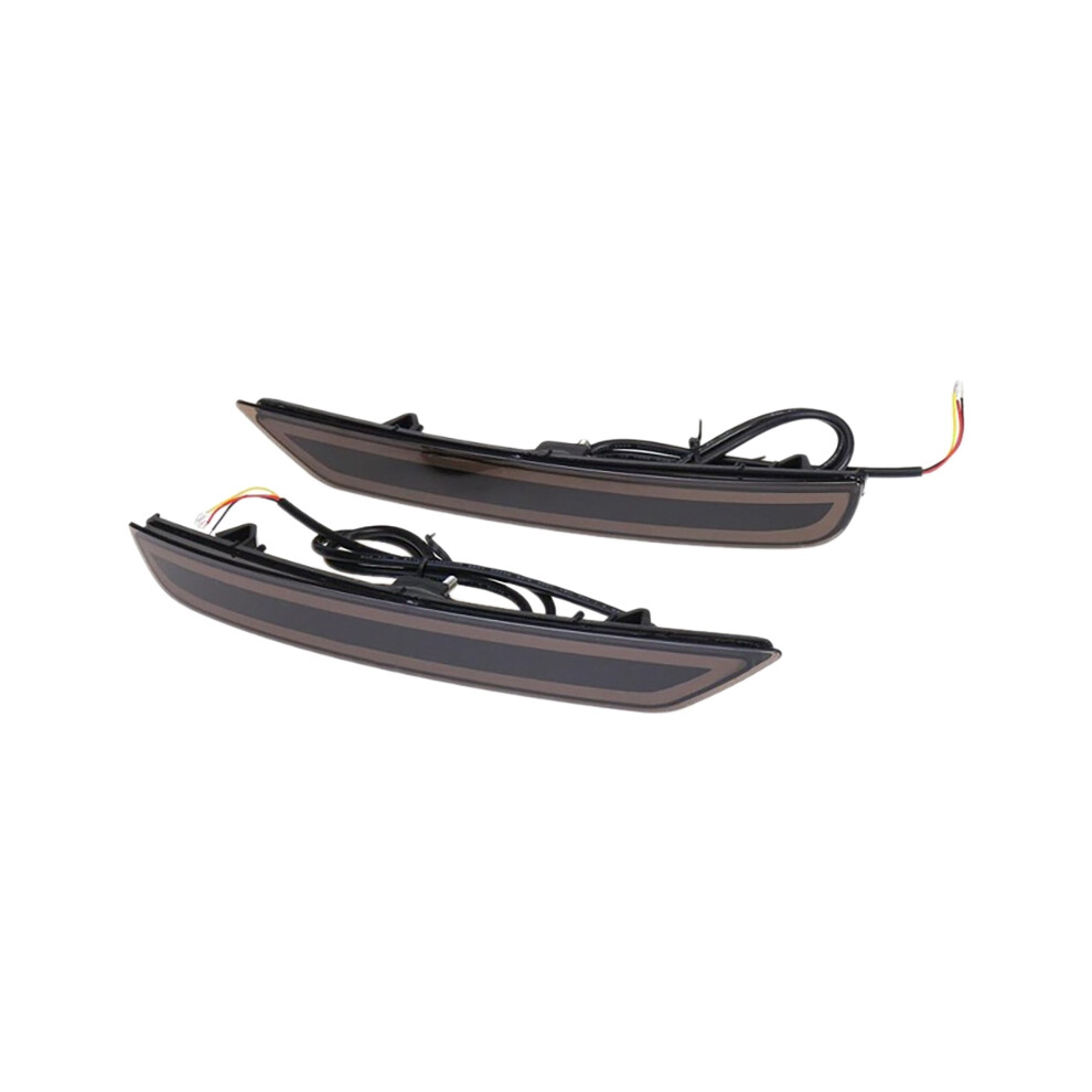 Led Rear Bumper Reflector Tail For Forester Lens Light/Black 4852230737746