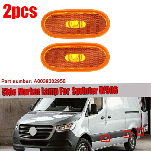 2 feux de position latéraux pour Sprinter W906 2006-2018 2