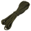 Corda de paraquedas de paracord, cor verde, 7 polegadas. Comprimento: 8 metros. 2