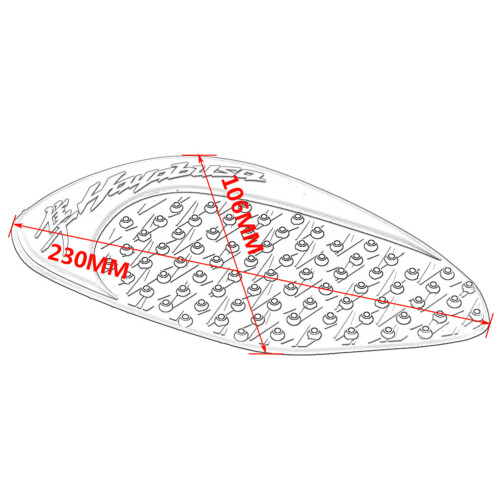 Voor GSXR1300 Protector Antislip Tank Pad 1