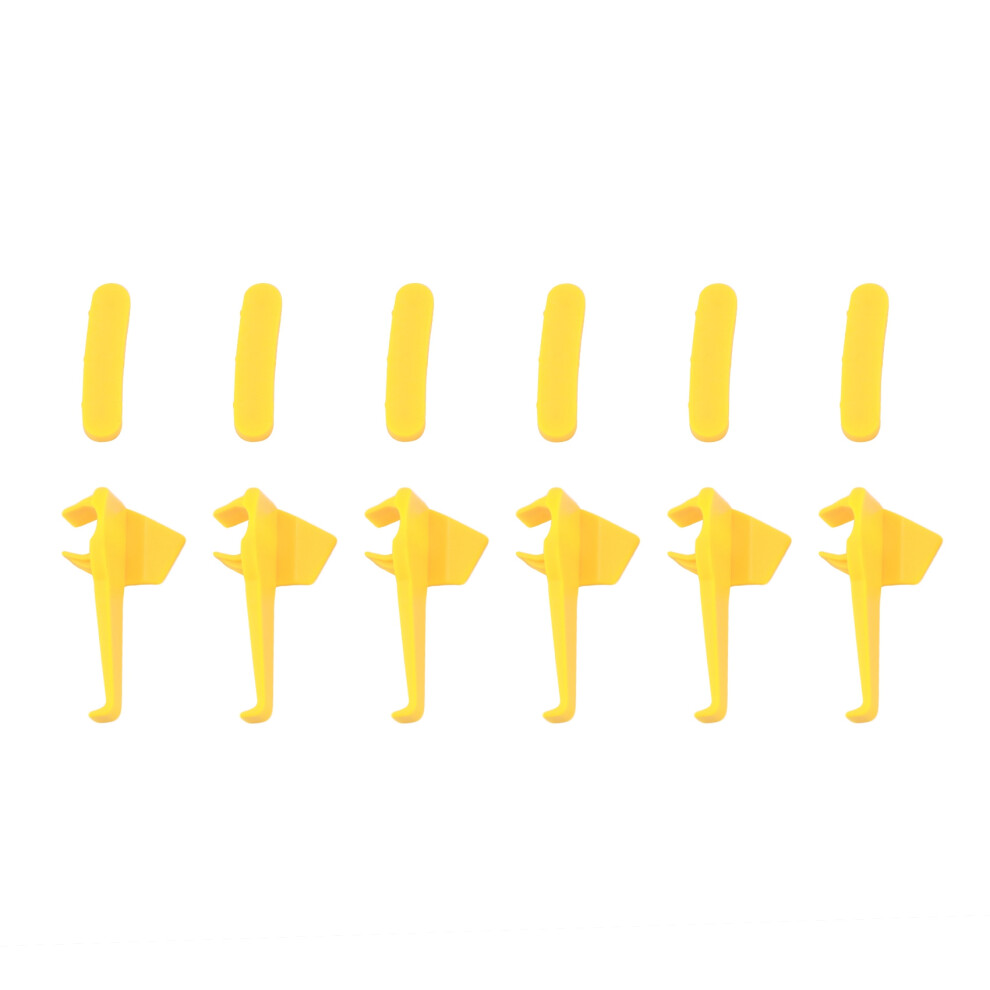 12X Tyre Changer Part Nylon Mount Demount Rim Protector Yellow 4853934844594