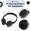 Lot de 2 écouteurs sans fil infrarouges pour lecteur DVD de voiture, universels (noirs) 7