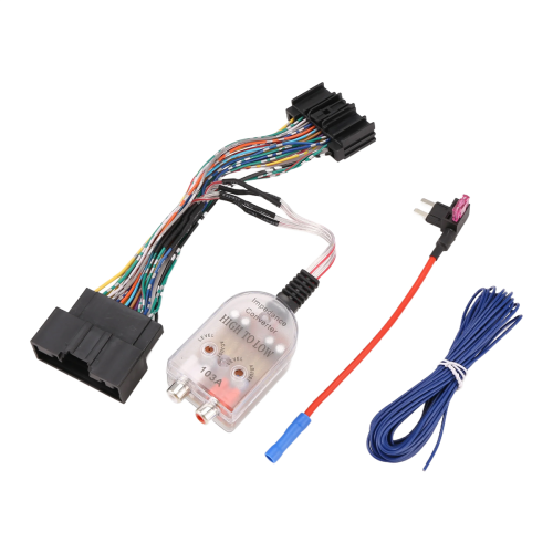 För 2011-2018 Subwoofer-förstärkaradapter Plug and Play-kablage 1