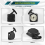 Pignon à cliquet pour moto tout-terrain 33cc 43cc 47cc 6