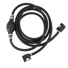 Tuyau d'alimentation en carburant pour bateau de 300 cm, kit de raccords de 6 mm pour moteur