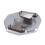 Extension Foot Side Stand Pad for TUAREG 660 21-22(Silver) 2
