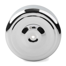Chrome Round Ripple Air Cleaner Cover for Touring Softail Dyna
