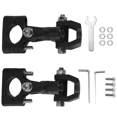 Support de fixation pour phare antibrouillard de moto, support de montage LED 2