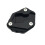 Para MT-09 Placa de Extensão do Suporte Lateral Ampliada Preta 1