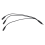 3,5 mm stereo-audiosplitterkabel verguld 3,5 mm (1/8 inch) 2