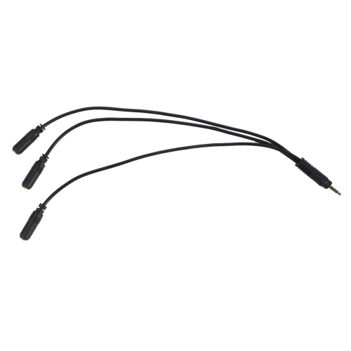 3,5 mm stereo-audiosplitterkabel verguld 3,5 mm (1/8 inch) 1