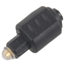 Mini optische audio-adapter 3,5 mm vrouwelijke jack naar digitale mannelijke stekker
