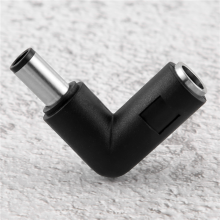 Connecteur d'alimentation CC droit 7,4 x 5,0 vers coudé 7,4 x 5,0 pour