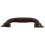 Brown Leather Box Luggage Toolbox Trolley Case Handle 1