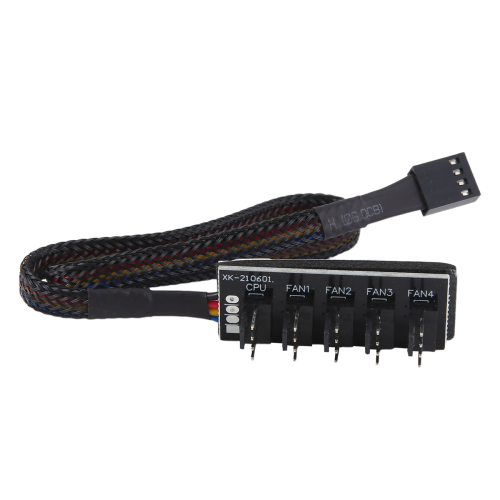 Host Case PC-koelerventilatorhub-splitterkabel voor 4-pins PWM-koelventilator