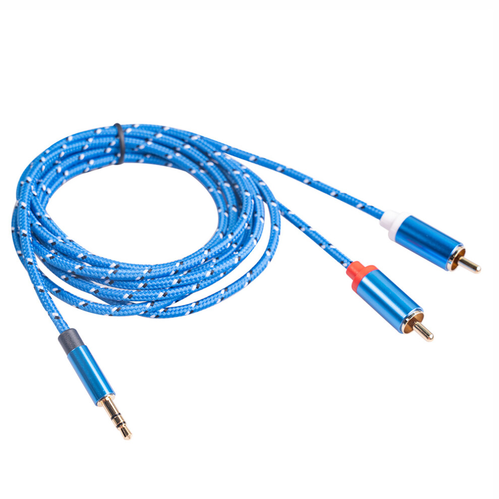 Cable 3.5Mm Jack Male To 2 Male Earphone Splitter Cable, 1.8M Gold 4852890810476