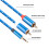 Rozbočovací kábel pre slúchadlá 3,5 mm jack samec - 2 samce, 1,8 m 3