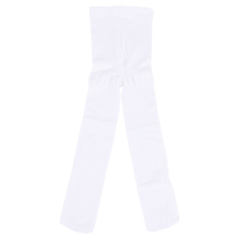 Calzini da danza per bambine, in velluto, bianchi, leggings da danza, taglia S