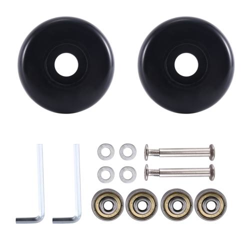 Ruedas de repuesto para maletas de 55 mm x 18 mm