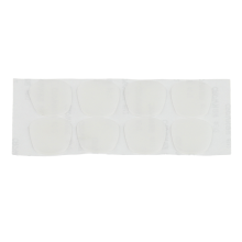 8 pièces de patchs et tampons pour bec de saxophone alto et ténor, translucides, épaisseur 0,8 mm