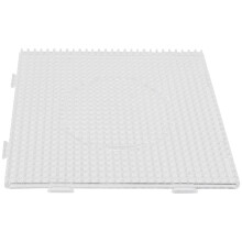 4x Transparente 145x145mm Quadratische Lochplatten für Schmelzperlen