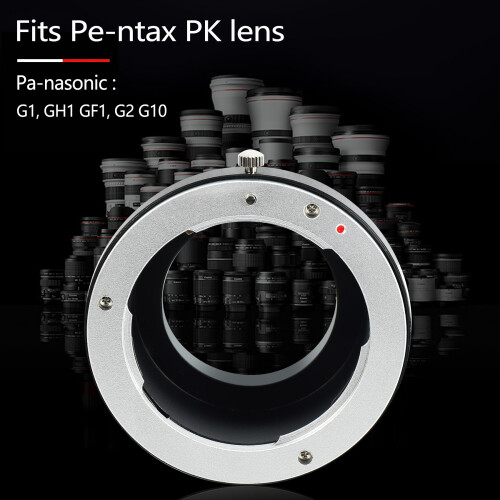 Pk-/3 Adapterring För Pk-objektiv Till Micro 4/3 M43 Kamerahus 2