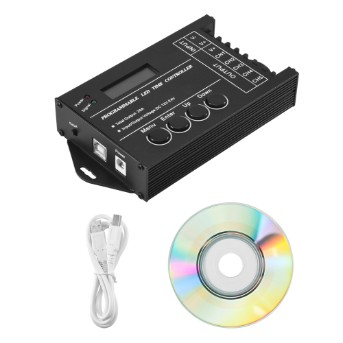 programmeerbare RGB LED-controller DC12V-24V 5-kanaals LED-timingdimmer 2