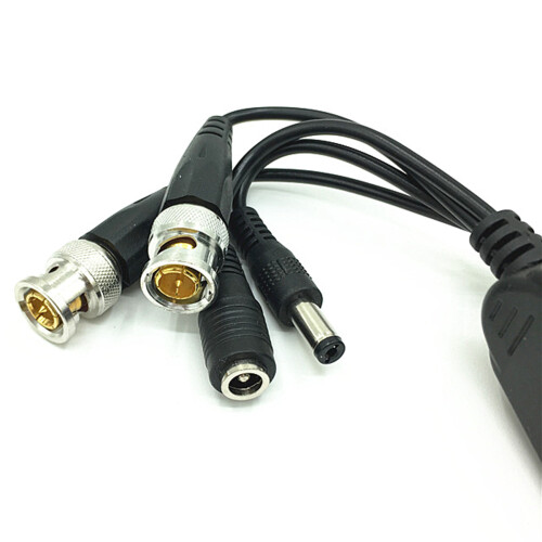 5 par CCTV koaxial BNC video strömbalanstransceiver 1