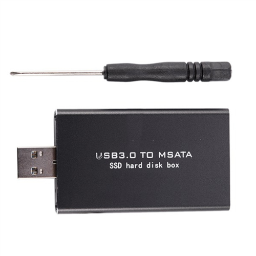 MSATA naar USB USB 3.0 naar MSATA SSD-behuizing USB3.0 naar MSATA-behuizing 2