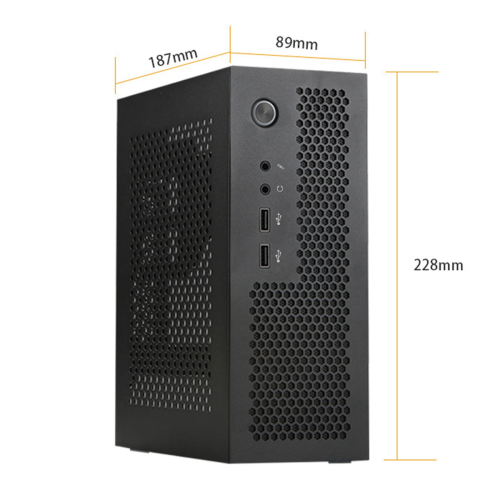 A09 HTPC Computerbehuizing Mini ITX USB2.0 Computerbehuizing Zwart 2