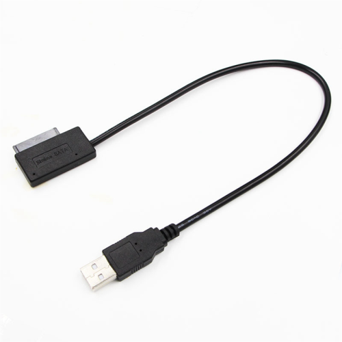 Adaptador USB de 35 cm para PC, conversor de CD/DVD 6P+7P para USB 2.0