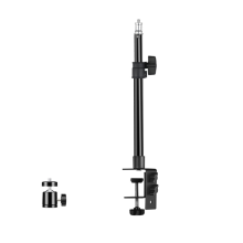 C Tripod Clamp Desk Mount Light Stand with Ball Head Table Fixture