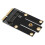 Ny M.2 NGFF till Mini PCI-E (PCIe+USB) adapter för M.2 Wifi Bluetooth 6