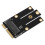 Ny M.2 NGFF till Mini PCI-E (PCIe+USB) adapter för M.2 Wifi Bluetooth 4