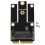 Ny M.2 NGFF till Mini PCI-E (PCIe+USB) adapter för M.2 Wifi Bluetooth 2